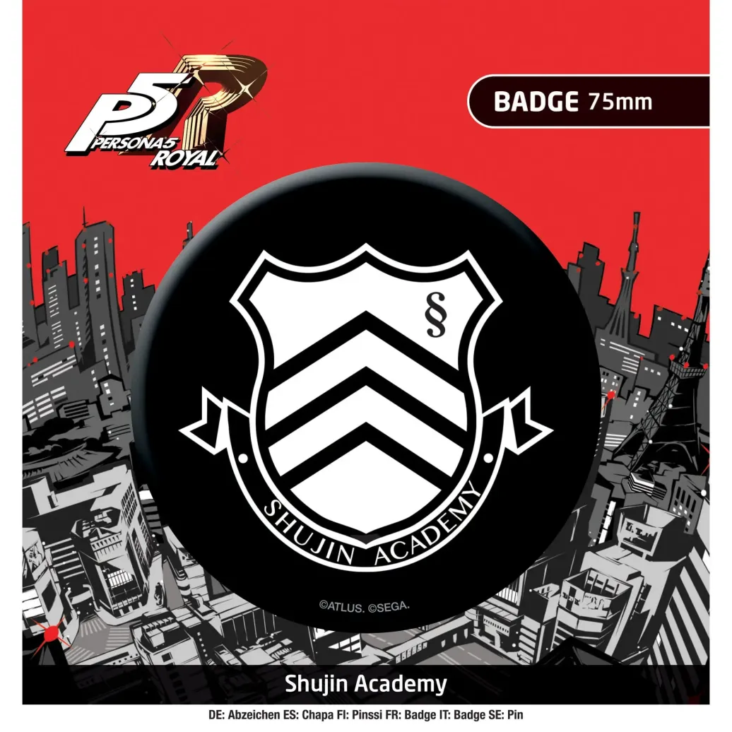 Persona 5 Royal Ansteck-Button Shujin Academy    