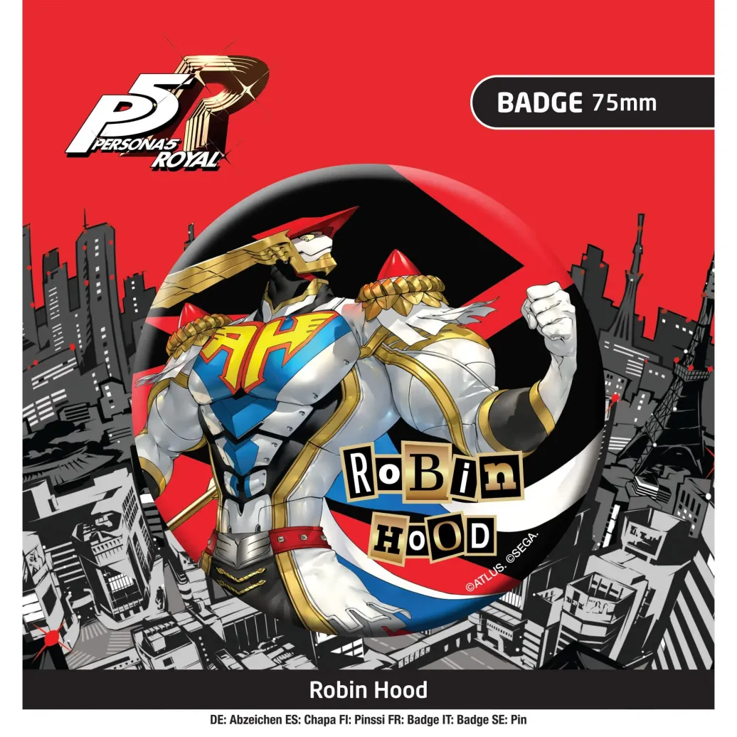 Persona 5 Royal Ansteck-Button Robin Hood