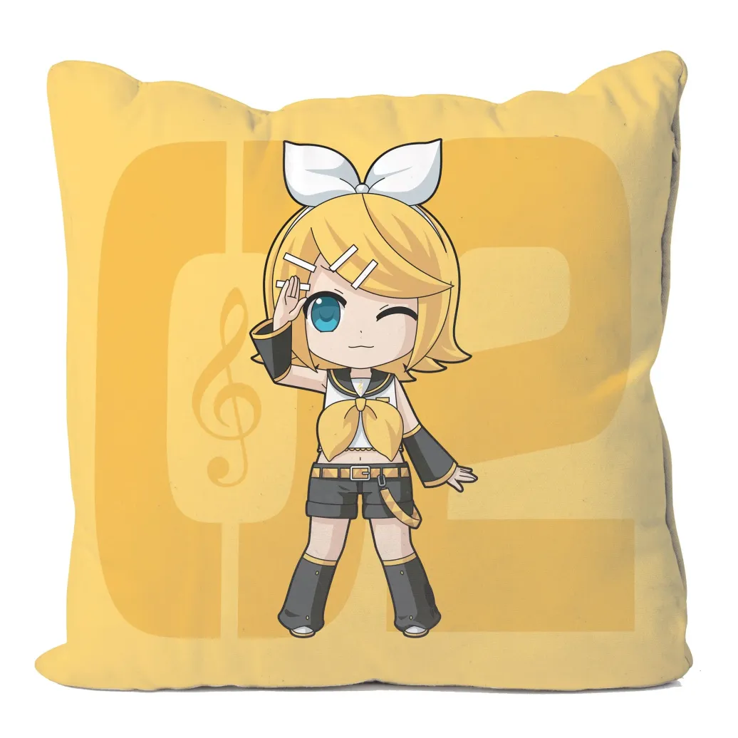 Vocaloid Kissenbezug Kagamine Rin 50 x 50 cm