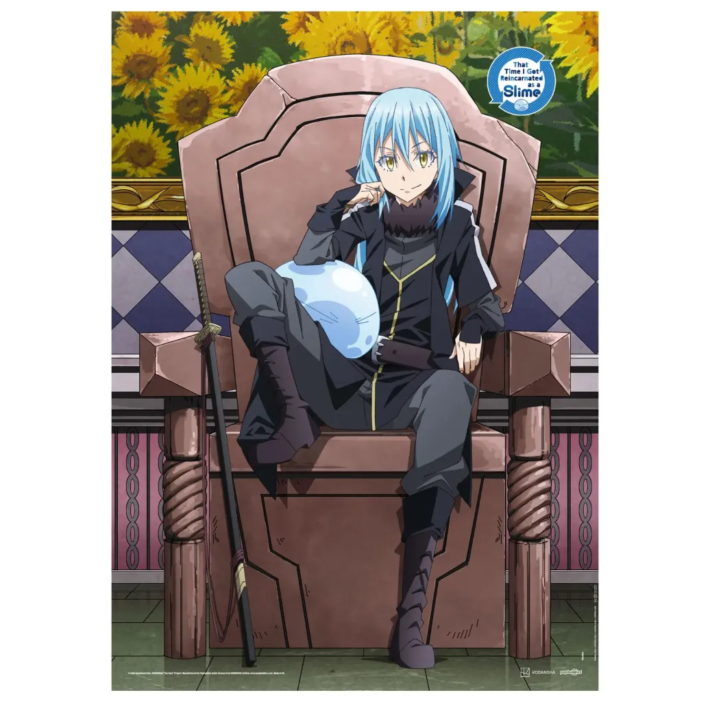 That Time I Got Reincarnated as a Slime Fabric Poster Demon Lord Rimuru 84 x 118 cm