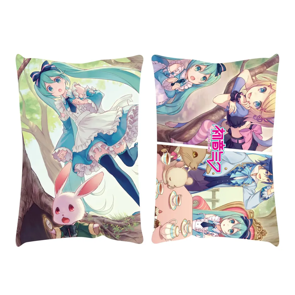 Hatsune Miku Kissen Miku in Wonderland 50 x 35 cm
