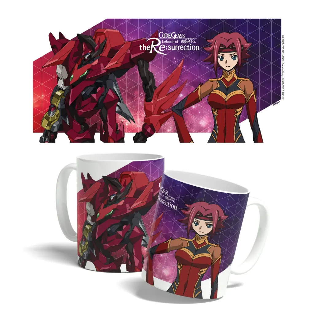 Code Geass Lelouch of the Re:surrection Tasse Kallen Stadtfeld and Guren Special Type 325 ml