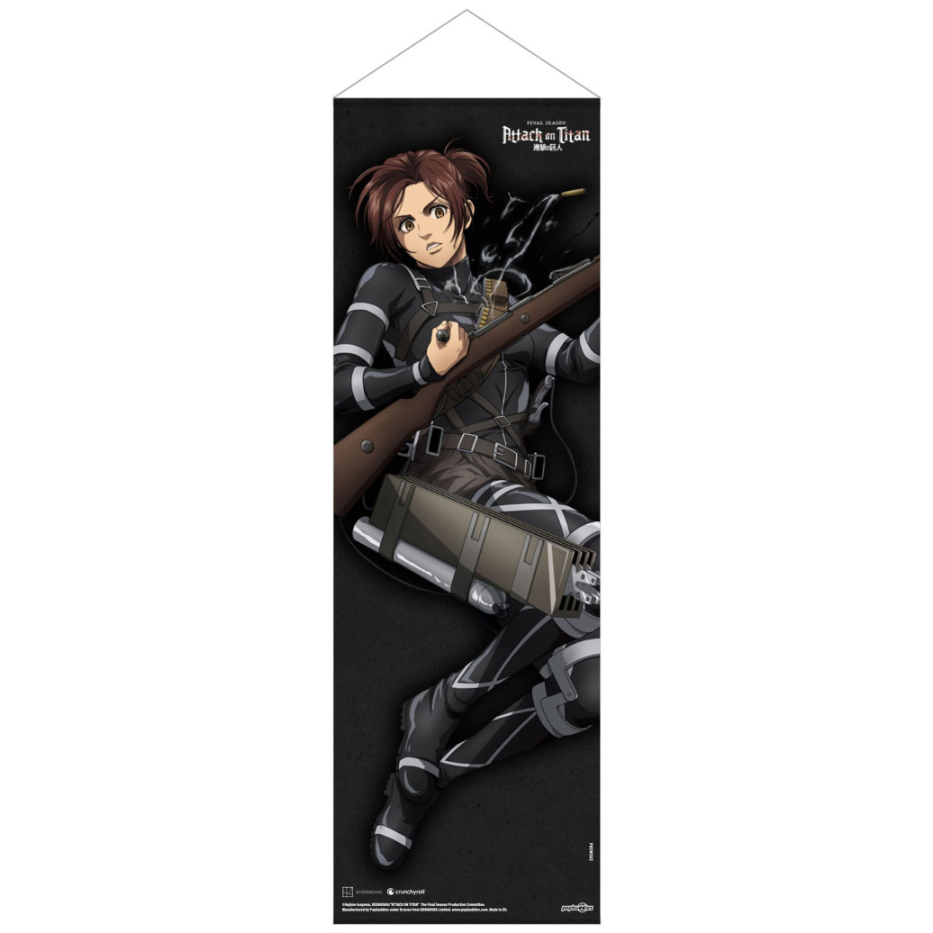Attack on Titan Slim Wandrolle Sasha Braus 30 x 90 cm