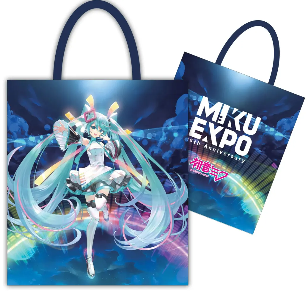 Hatsune Miku Tragetasche Miku Expo 10th Anniversary Art by Kei Ver. Limited Edition