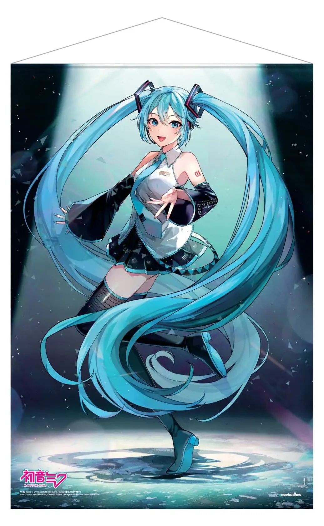 Hatsune Miku Wandrolle On Top of the World (Maxi Size) 61 x 91 cm