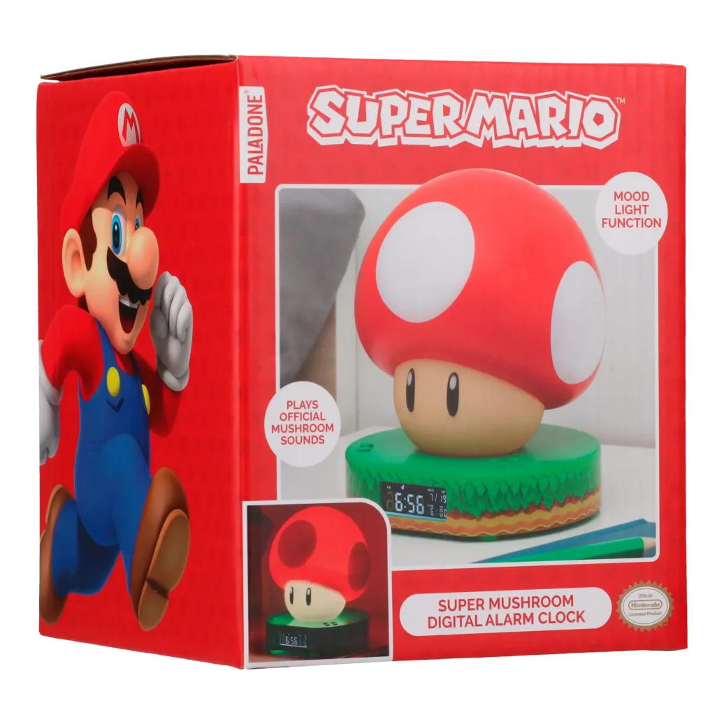 Super Mario Wecker Super Mushroom