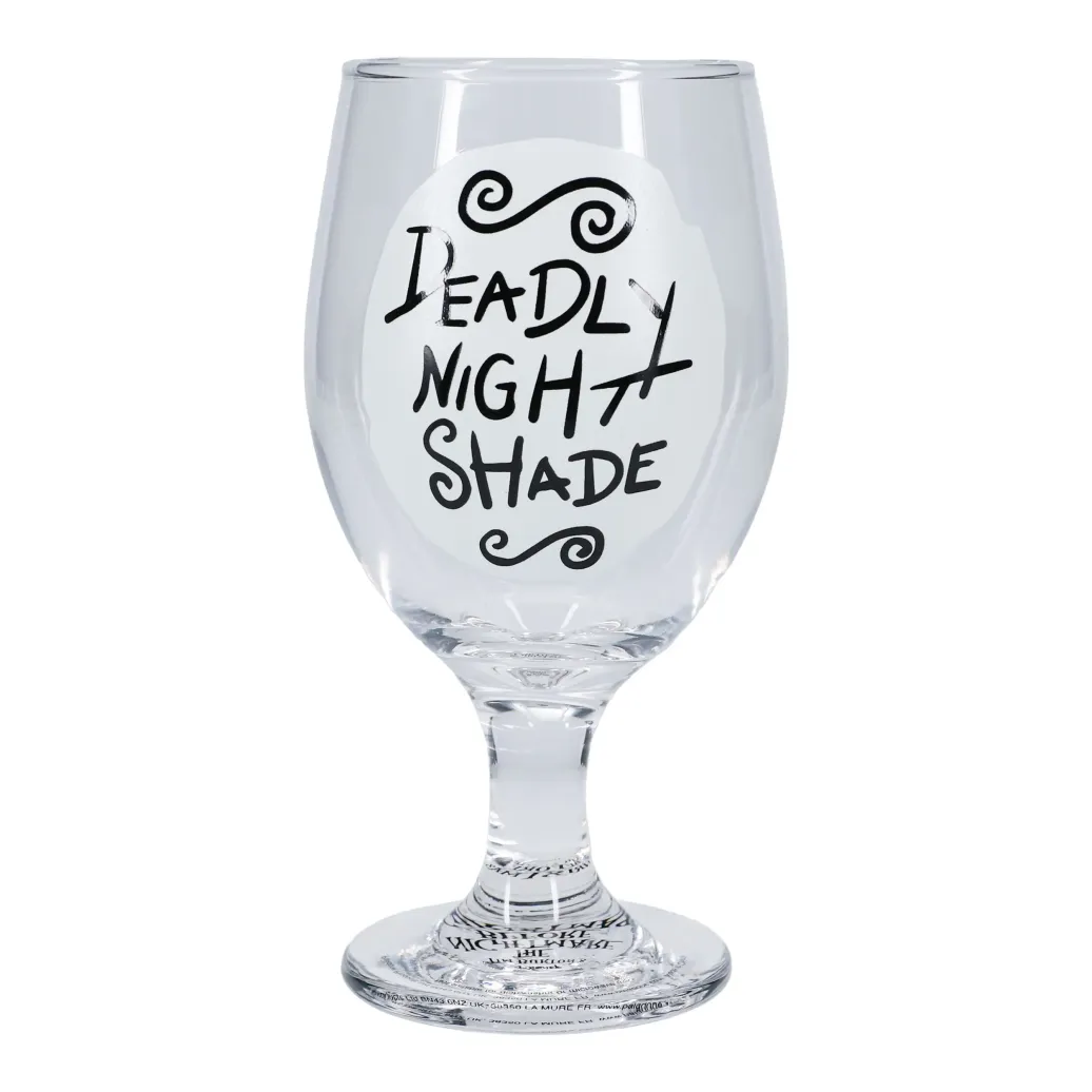 Nightmare Before Christmas Glas Deadly Night Shade