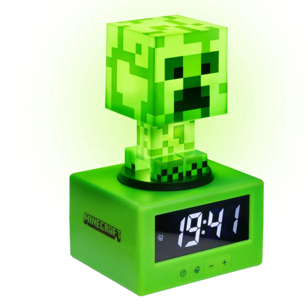 Minecraft: Creeper Icon Alarm Clock