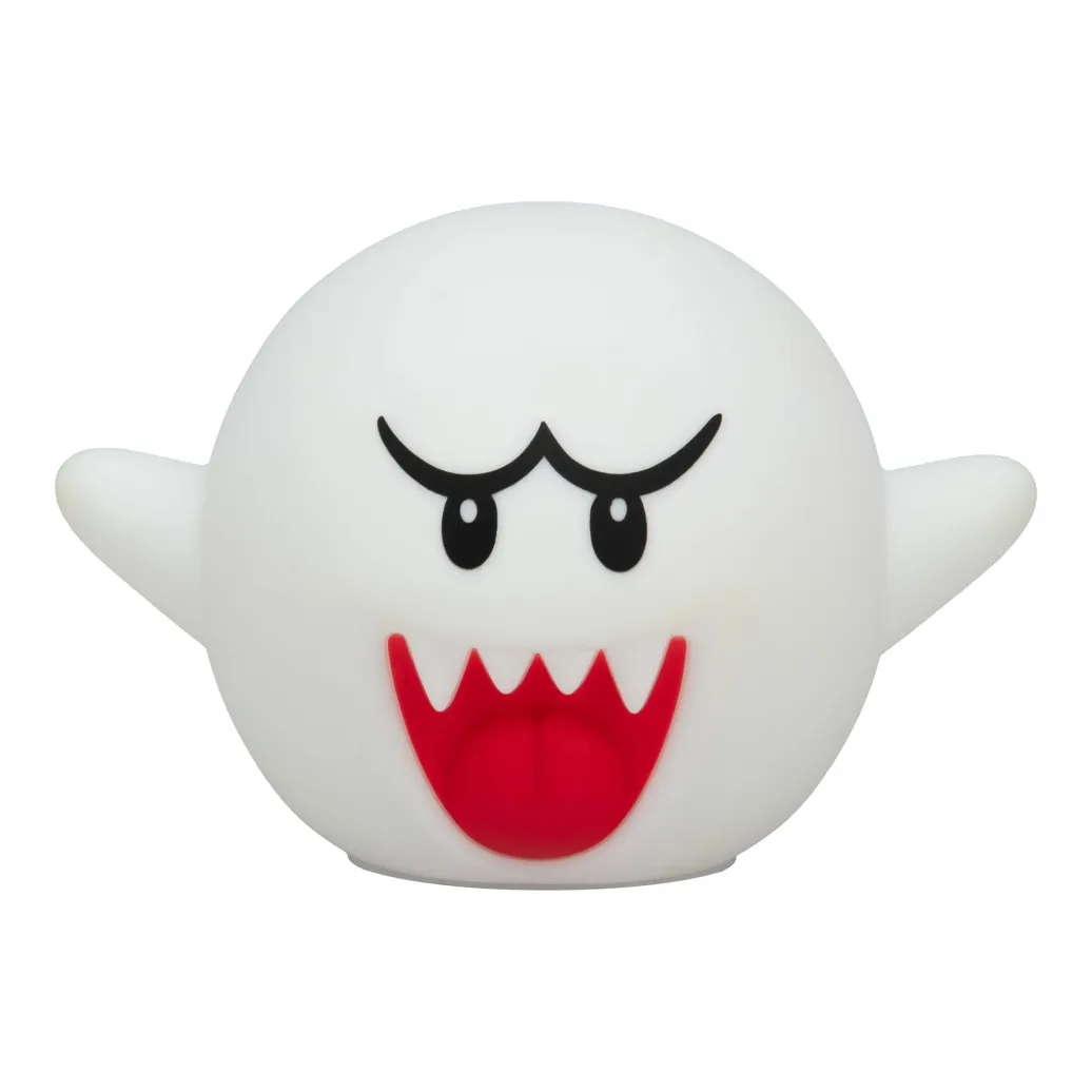 Super Mario Squishy Glo Silikon-Leuchte Boo 14 cm    