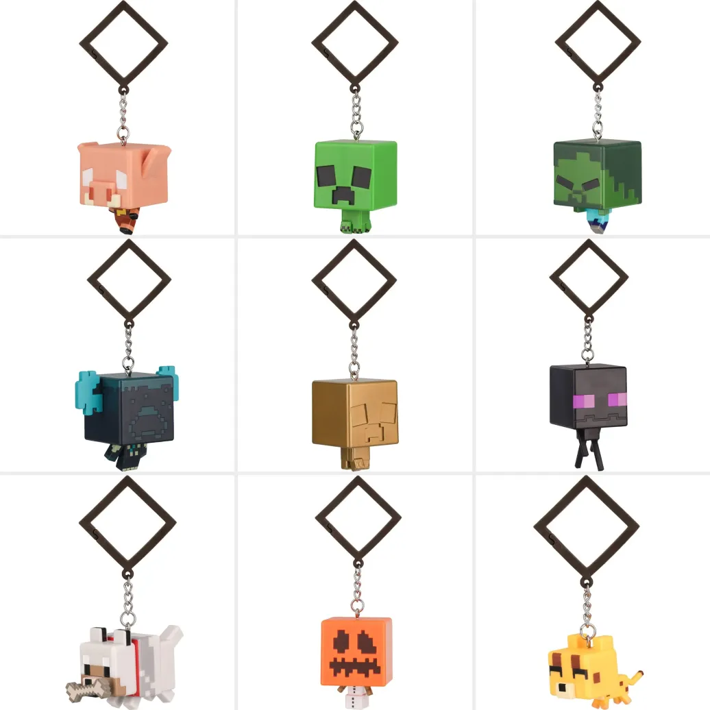 Minecraft Taschenanhänger Backpack Buddies Mystery Bags Series 3 Display (24)   