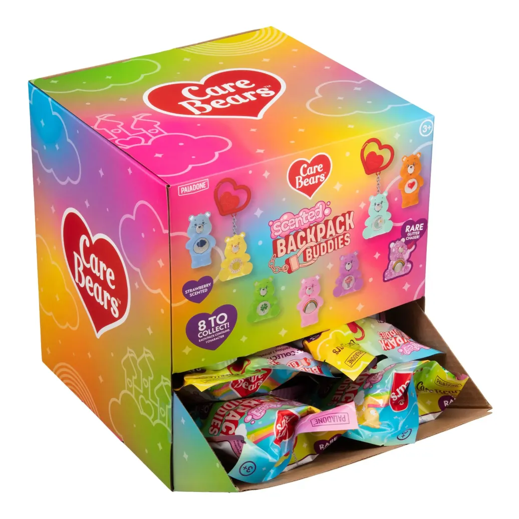 Die Glücksbärchis Taschenanhänger Backpack Buddies Mystery Bags Scented Display (24) 