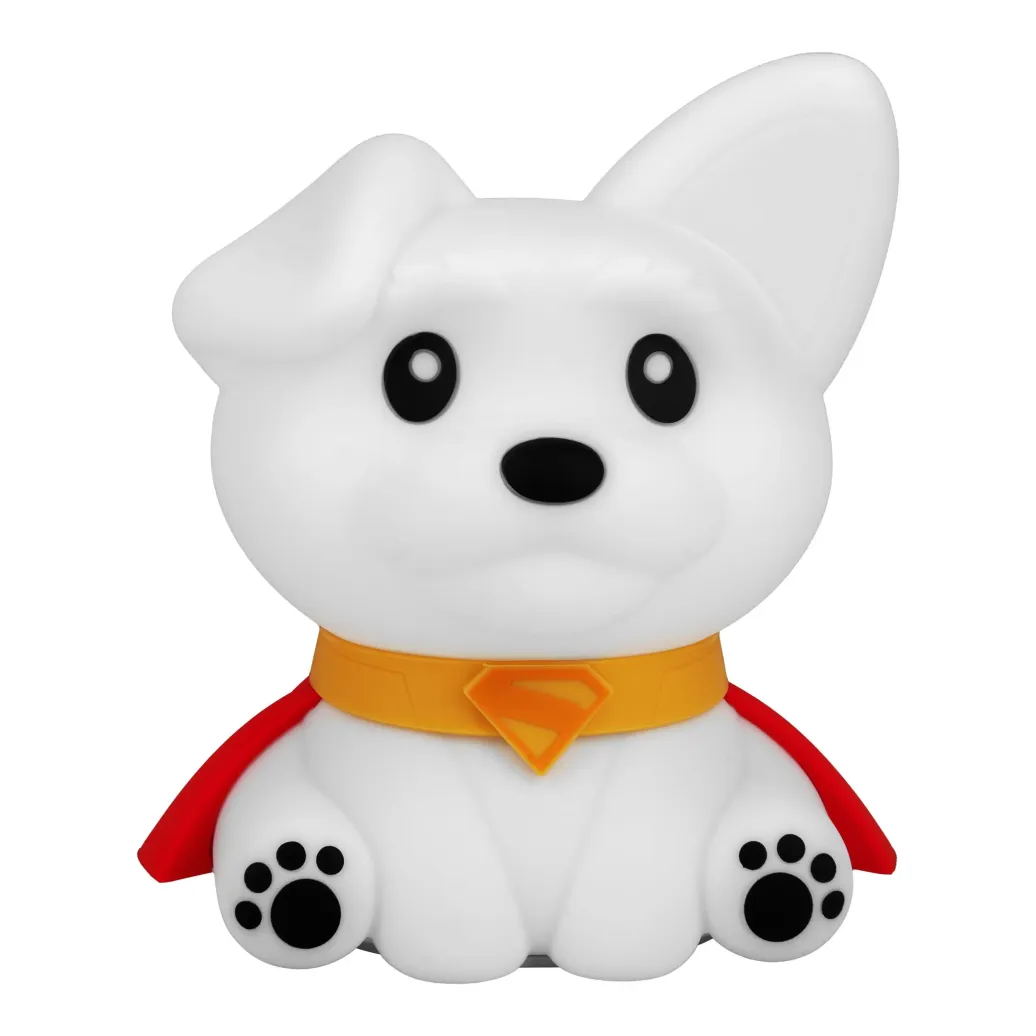 DC Comics Squishy Glo Silikon-Leuchte Superman Krypto 17 cm     