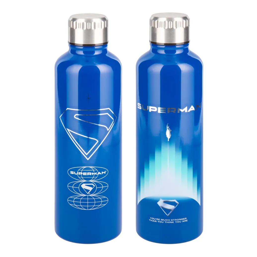 DC Comics Metal Trinkflasche Superman Theatrical       