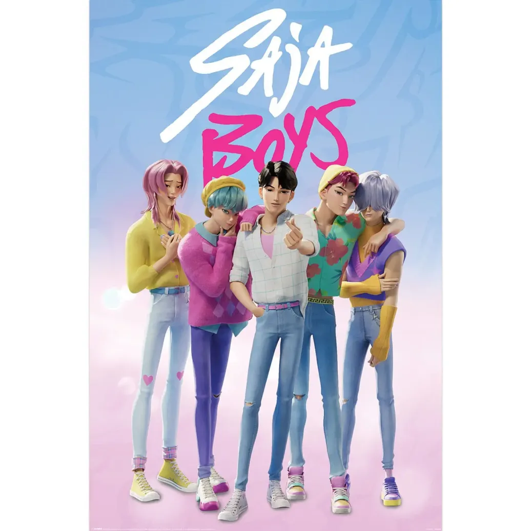 KPop Demon Hunters Poster Set Saja Boys 61 x 91 cm (4) 