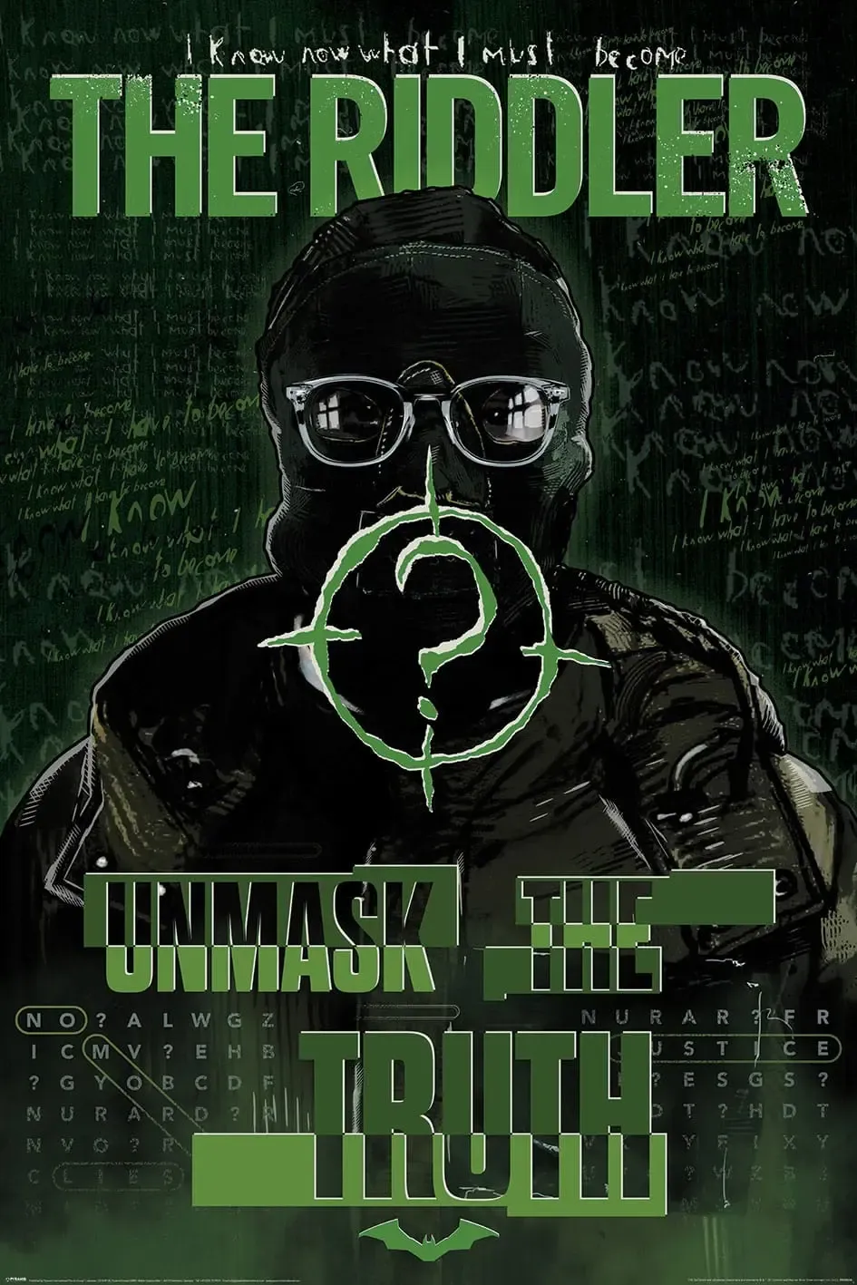 DC Comics Poster Set Batman Riddler 61 x 91 cm (4)