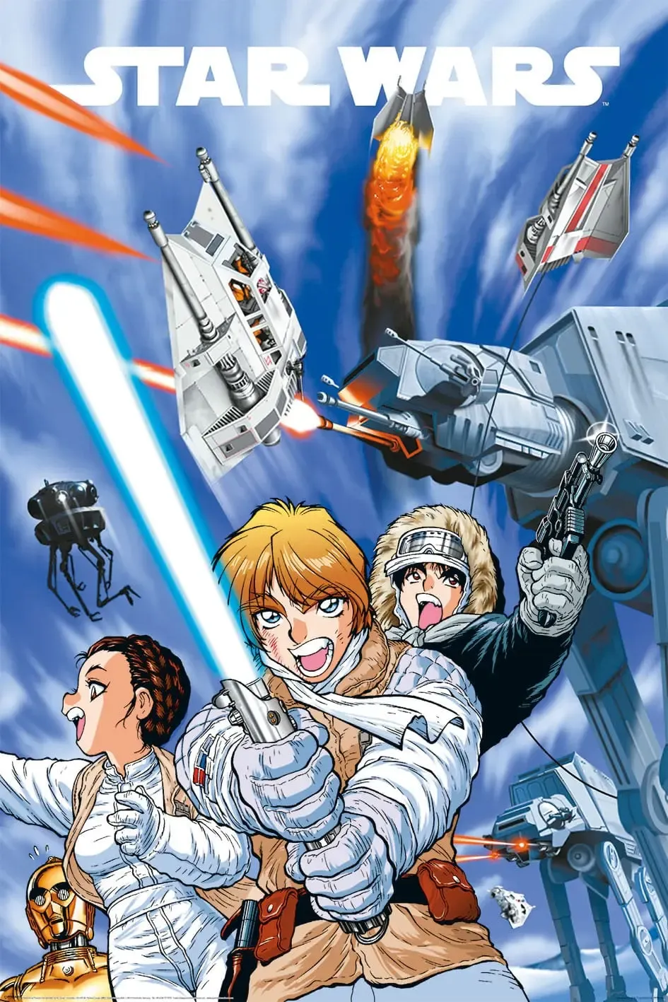 Star Wars Poster Set Manga Madness 61 x 91 cm (4)