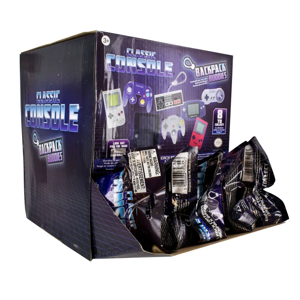 Nintendo Taschenanhänger Backpack Buddies Mystery Bags Display Classic Console (24)