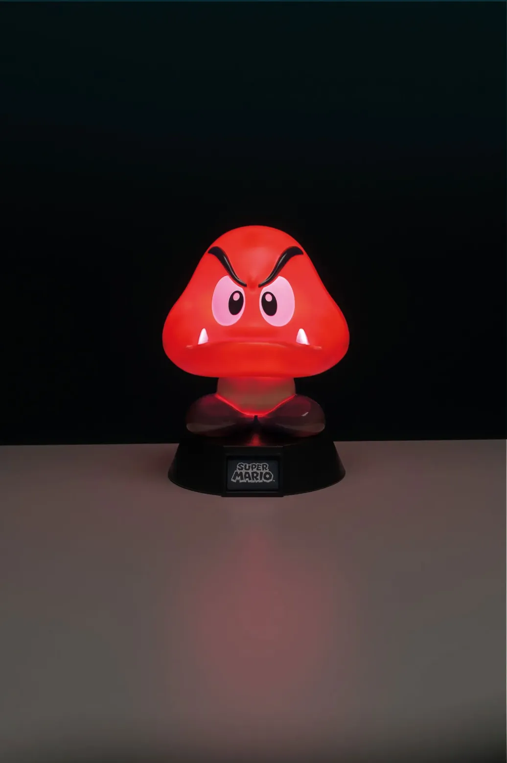 Super Mario 3D Lampe Gumba 10 cm
