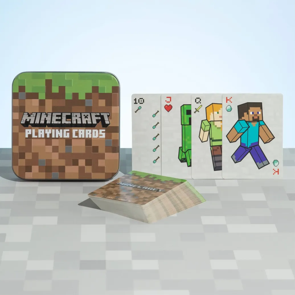 Minecraft Spielkarten 54er Blatt