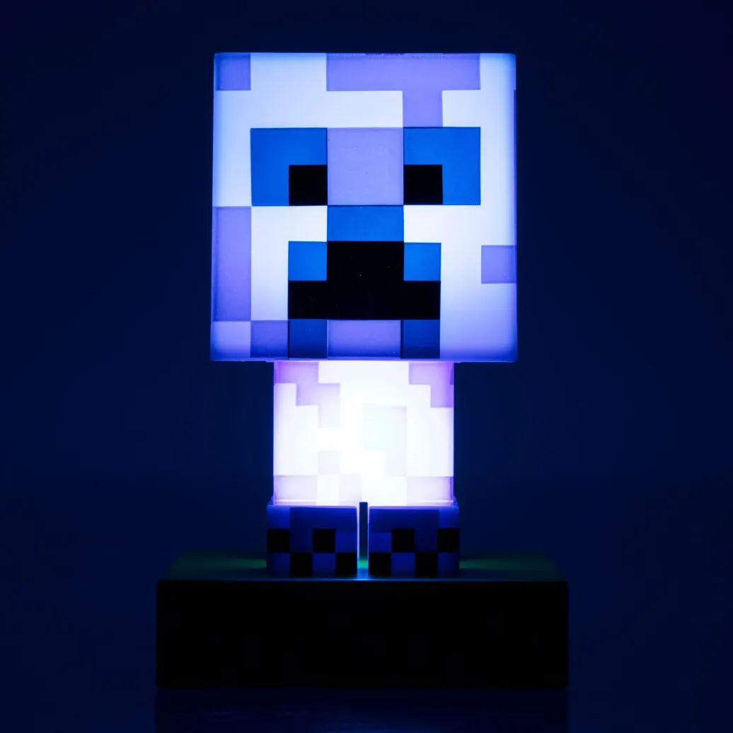 Minecraft Icon Lampe Charged Creeper 
