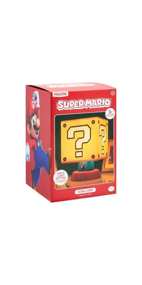 Super Mario LED-Lampe Icon 26 cm