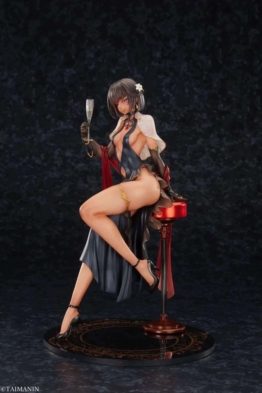 Taimanin RPGX Statue 1/6 Adult Yukikaze Night Party Dress Ver. 26 cm