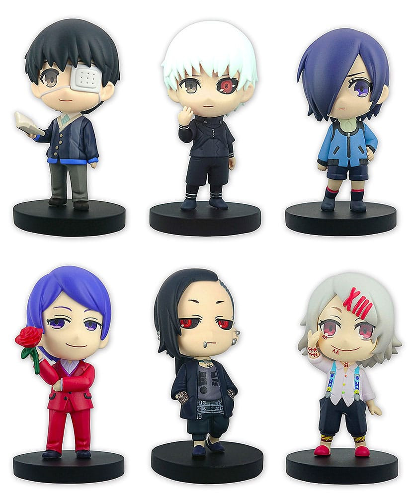 Tokyo Ghoul Mini Figure Collection Mini-Figuren Collection 6 cm Sortiment (6)