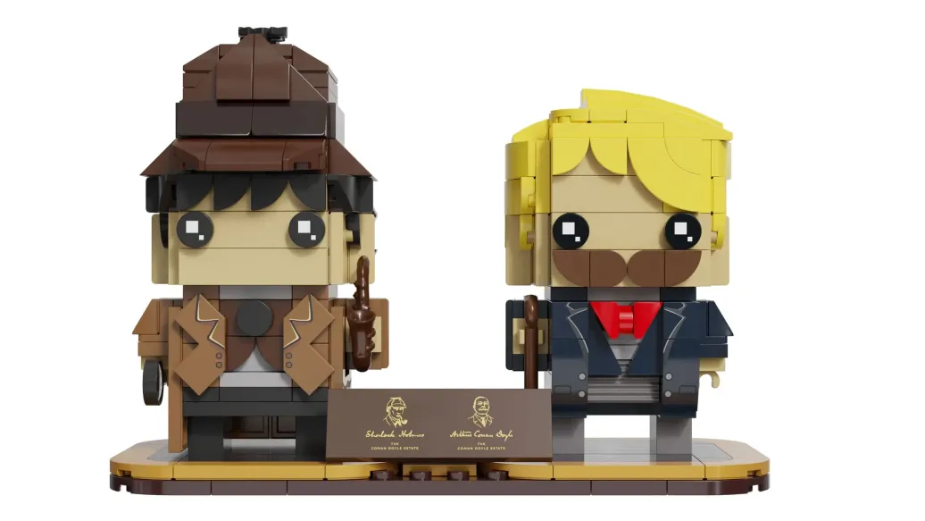 Sherlock Holmes Bauset Holmes and Watson 10 cm