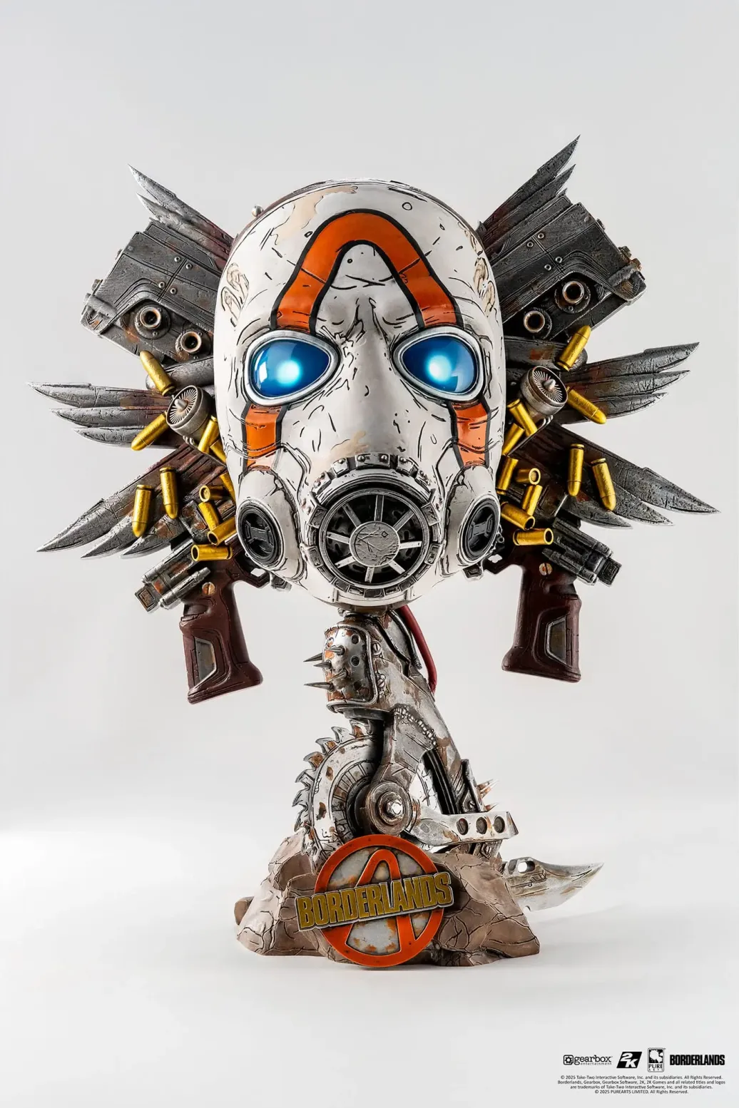 Borderlands Replik 1/1 Scale Art Mask Psycho Bandit 46 cm