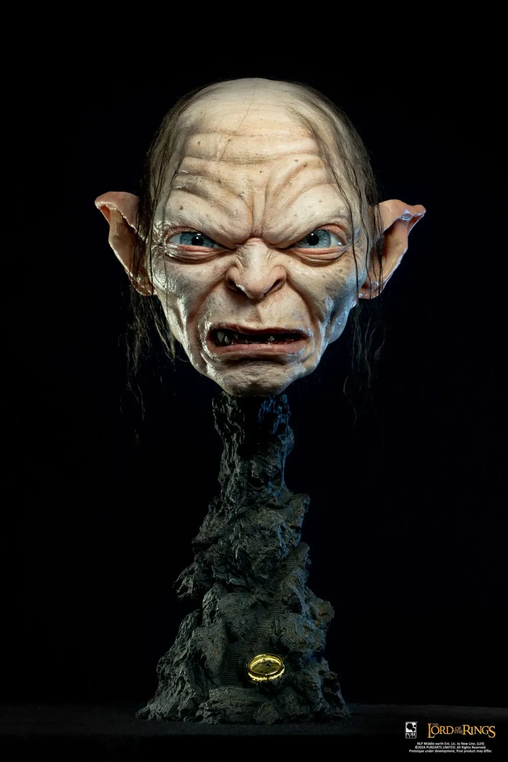Herr der Ringe Replik 1/1 Scale Art Mask Gollum 47 cm