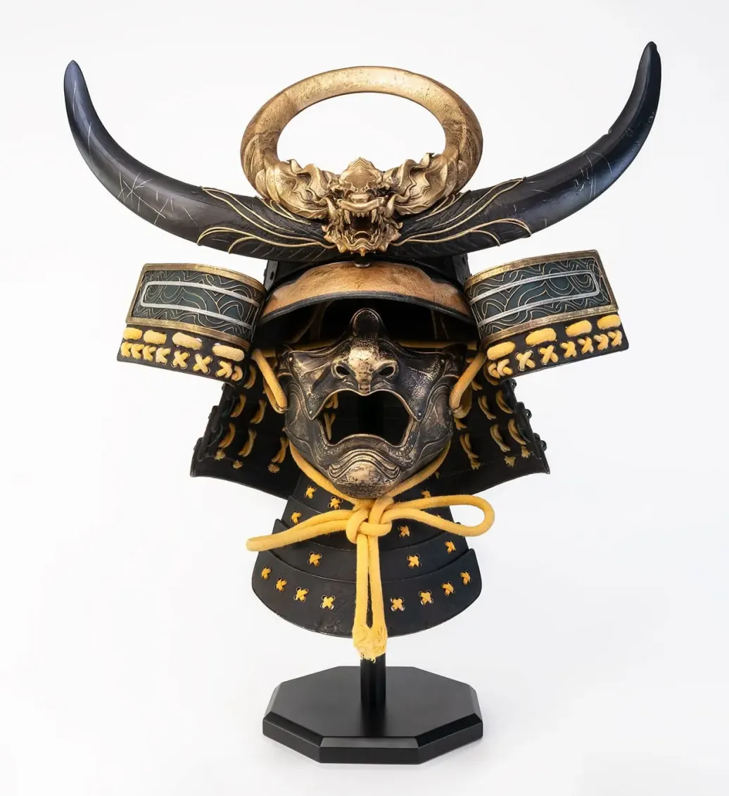 Assassins Creed Yasuke Helmet Life Size Scale Replica 63 cm