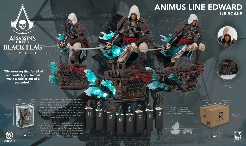 Assassin´s Creed Statue 1/8 Animus Edward
