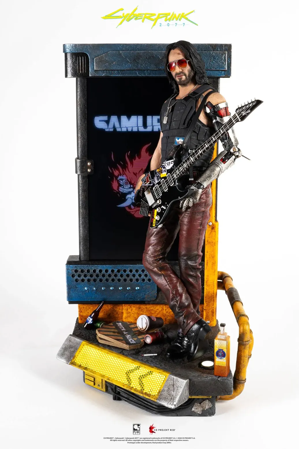 Cyberpunk 2077 Johnny Silverhand Statue 34 cm Exclusive