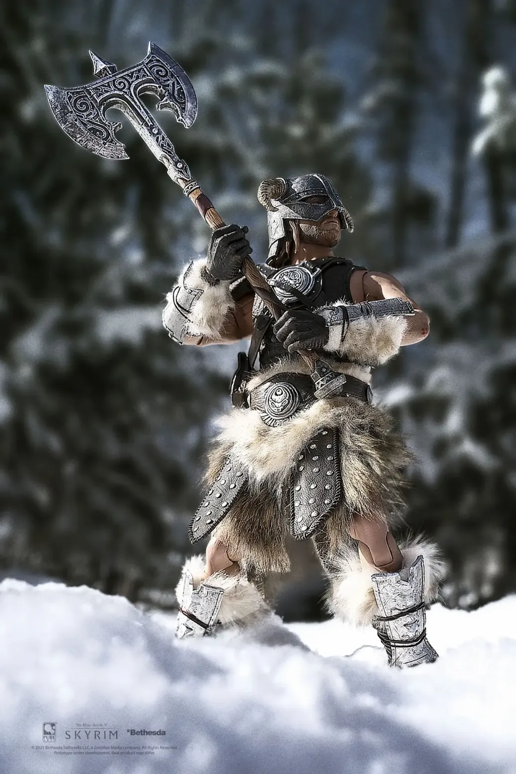 The Elder Scrolls V Skyrim Dragonborn Actionfigur Deluxe Edition 32 cm