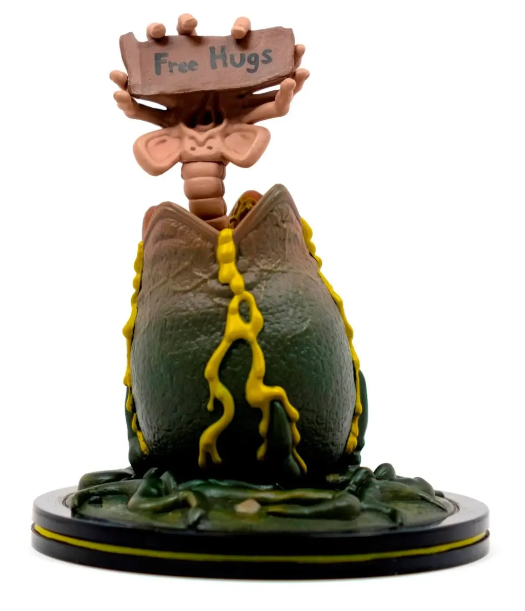 Alien Q-Fig Diorama Facehugger 9 cm