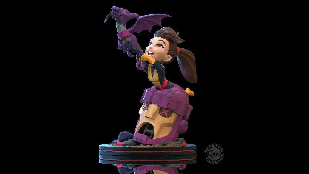 Marvel Q-Fig Elite Figur Kitty Pryde & Lockheed 13 cm