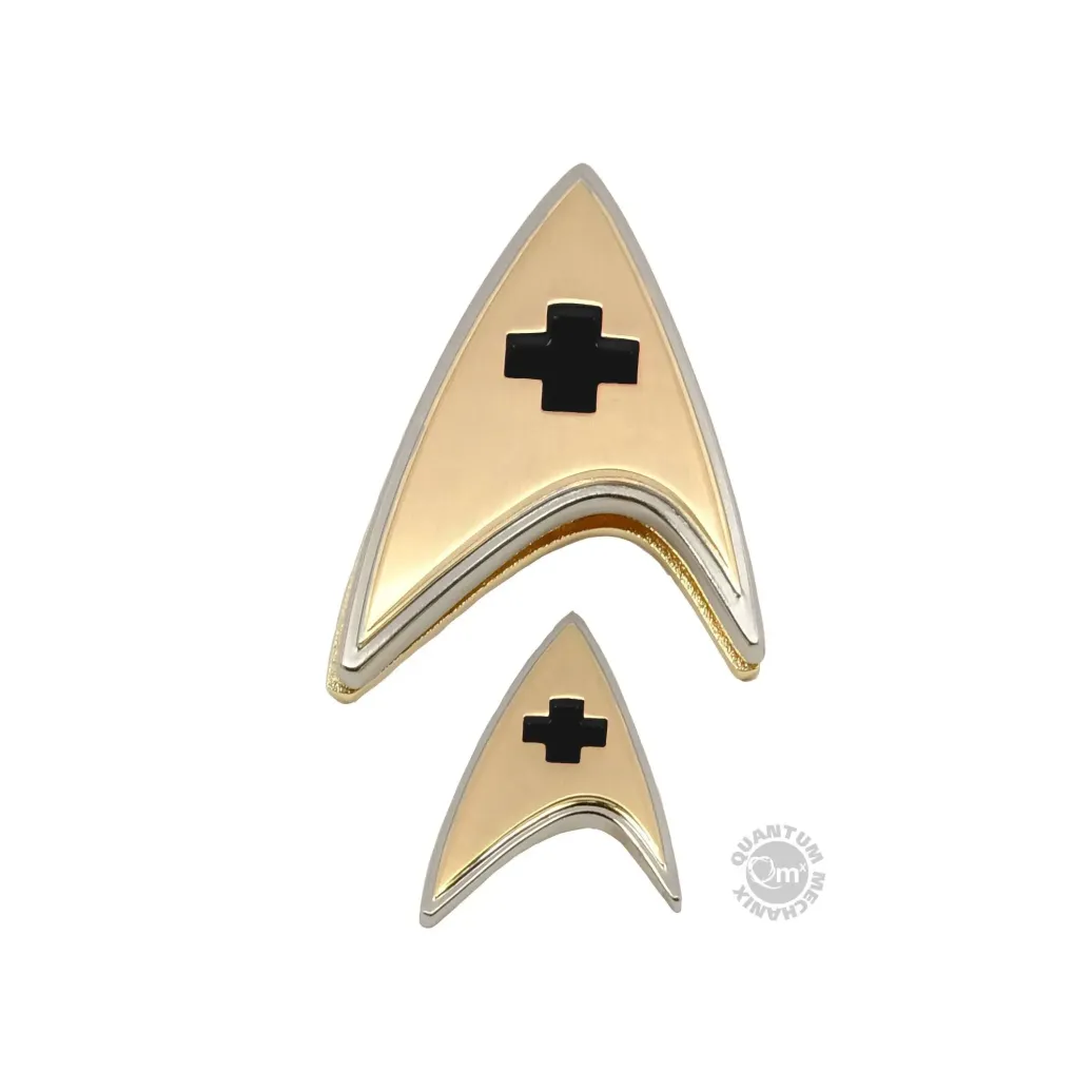 Star Trek Discovery Medical Ansteck-Pin & Ansteck-Button Set