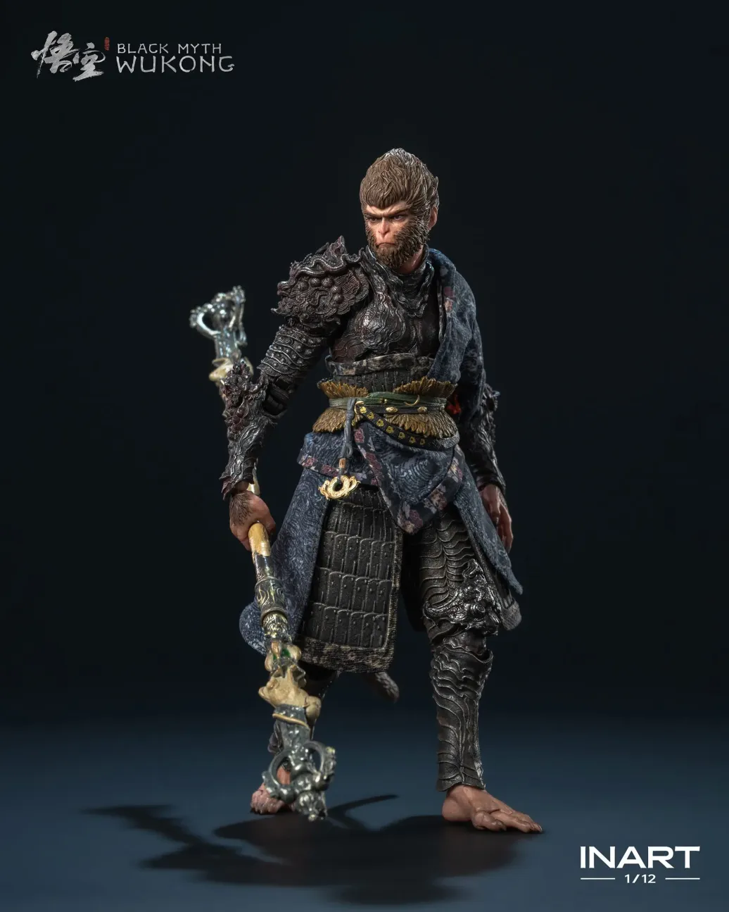 Black Myth: Wukong Actionfigur 1/12 The Destined One in the Bronze Armor Set Deluxe Ver. 16 cm 