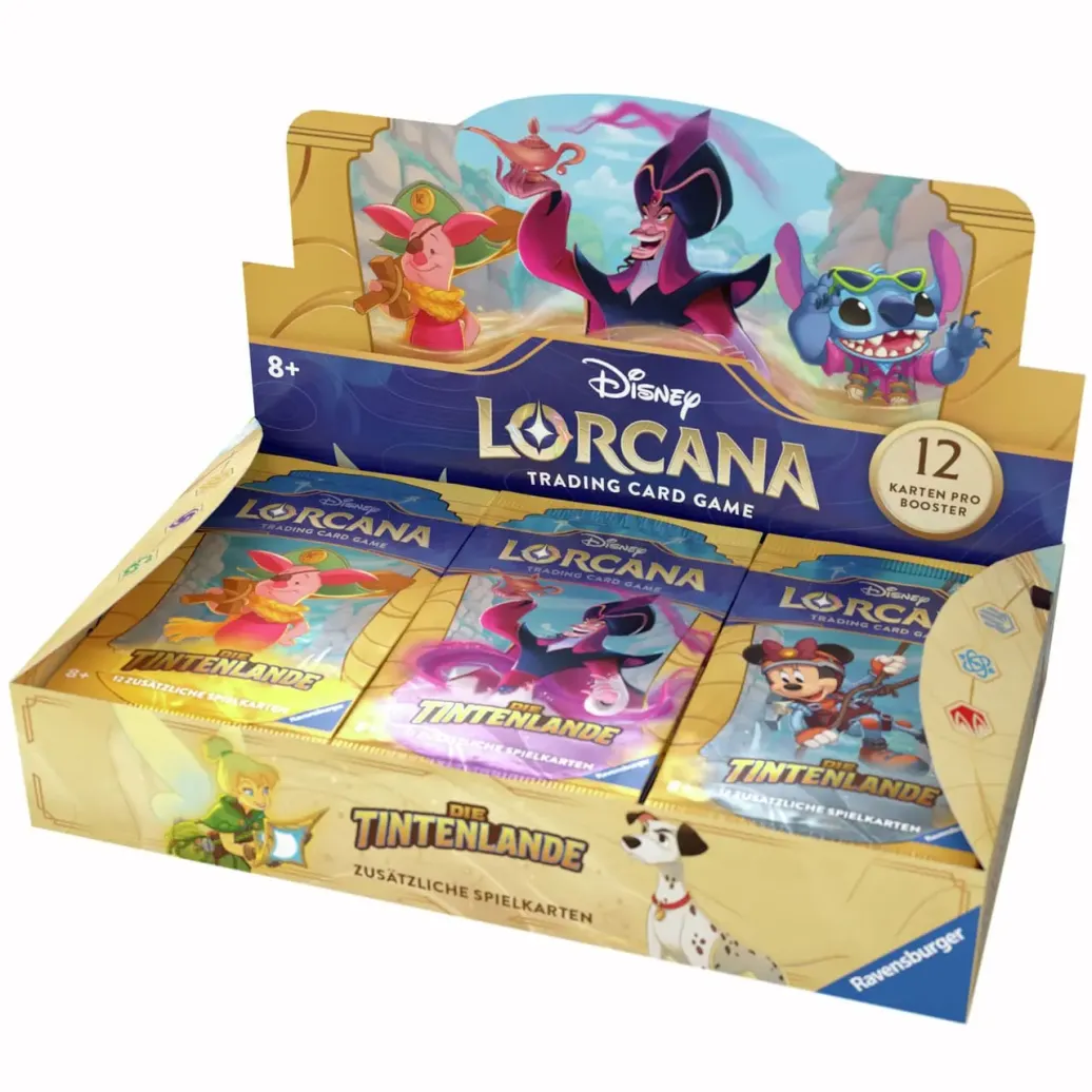 Disney Lorcana TCG Die Tintenlande Booster Display (24) Deutsche Edition