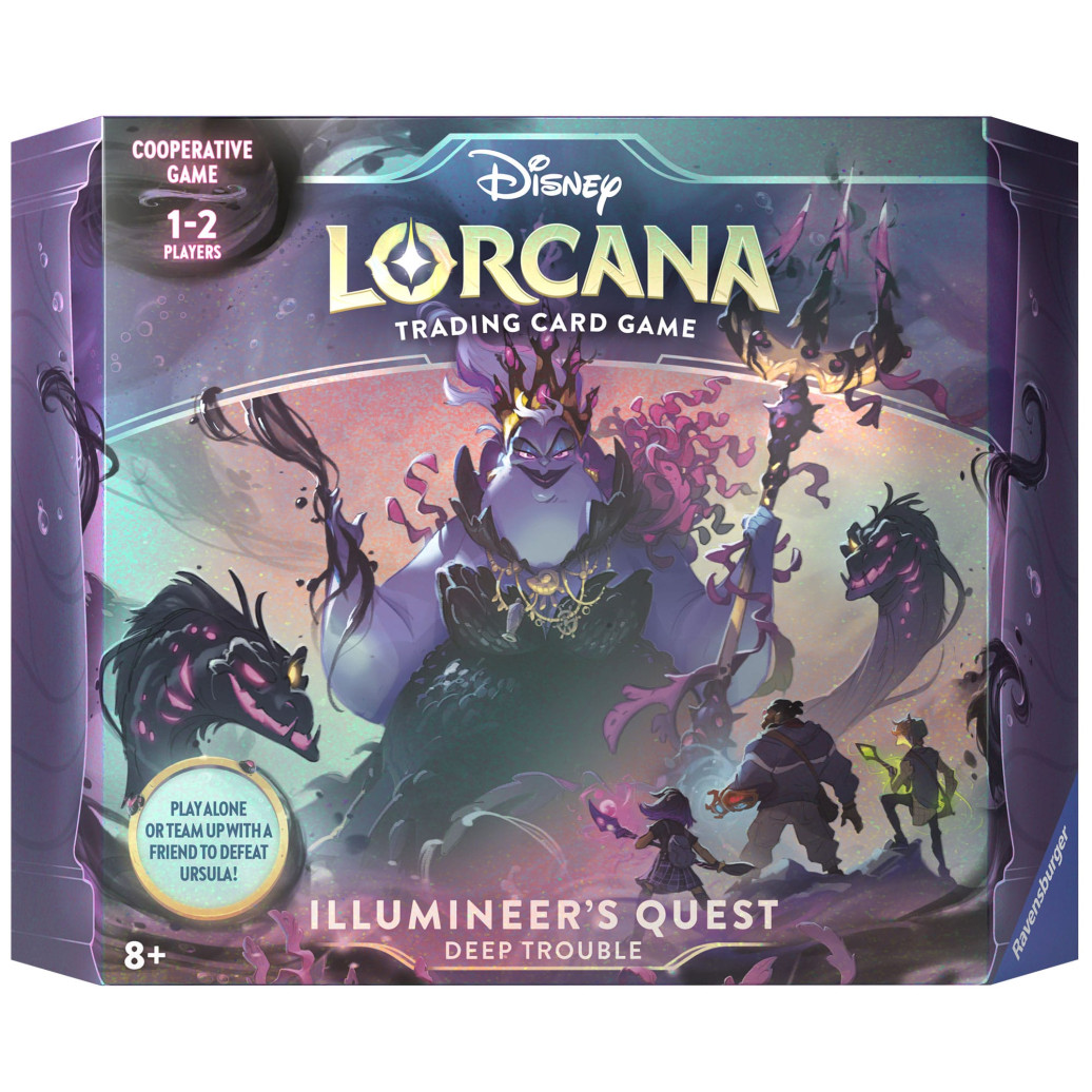 Disney Lorcana TCG Ursula's Return Geschenk-Set Illumineer's Quest: Deep Trouble *Englische Edition*