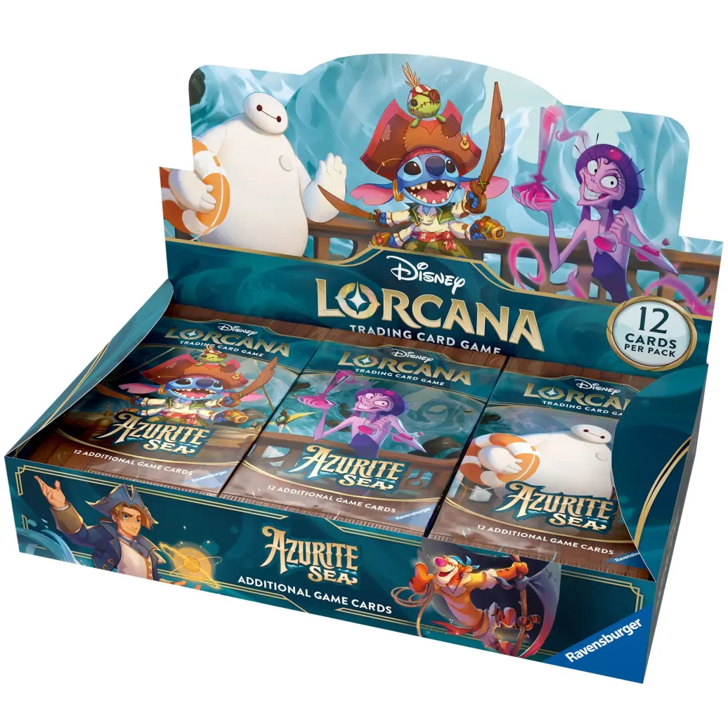 Disney Lorcana TCG Azurite Sea Booster Display (24) *Englische Edition*