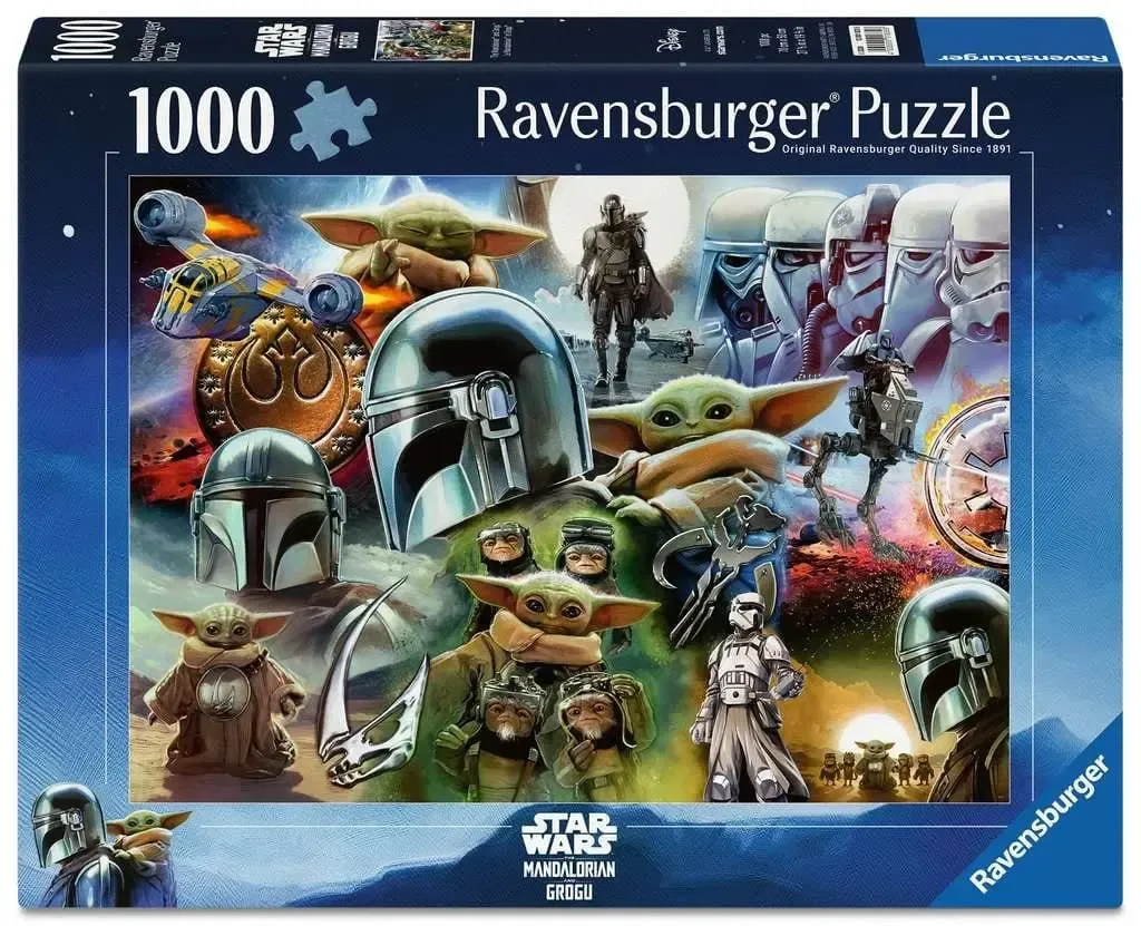 The Mandalorian and Grogu Puzzle (1000 Teile)