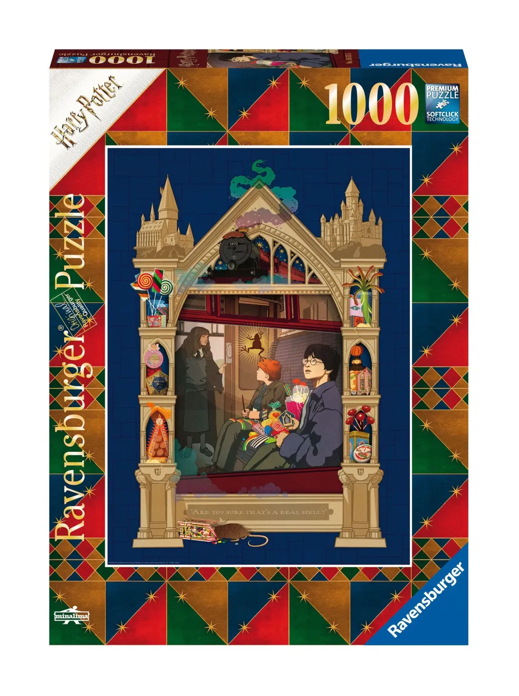 Harry Potter Puzzle Auf dem Weg nach Hogwarts (1000 Teile)