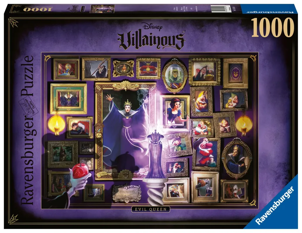 Disney Villainous Puzzle Schneewittchen - Böse Königin (1000 Teile)