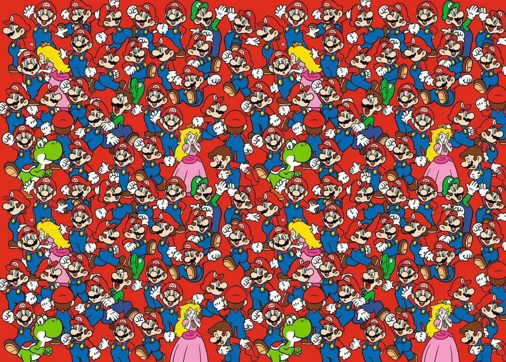 Nintendo Challenge Puzzle Super Mario Bros (1000 Teile)