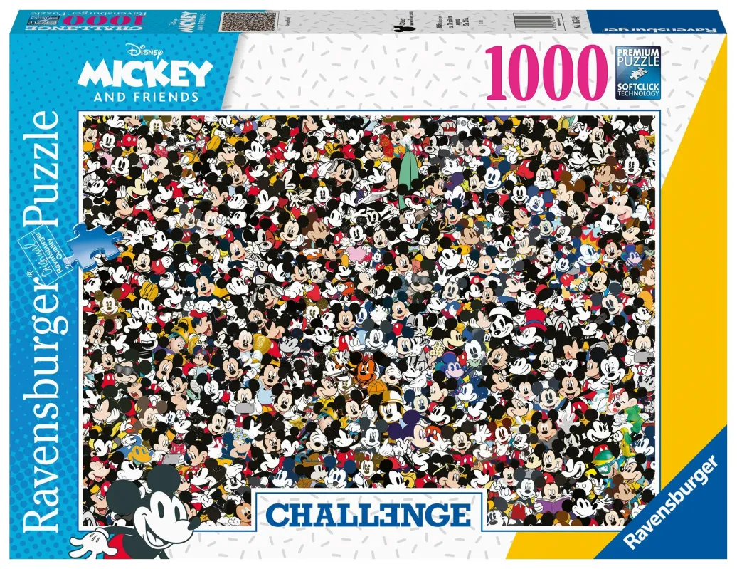 Disney Challenge Puzzle Micky Maus (1000 Teile)