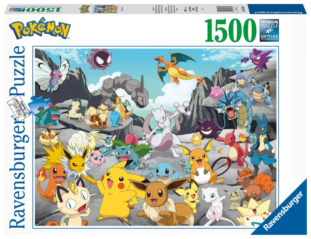 Pokémon Puzzle Pokémon Classics (1500 Teile)