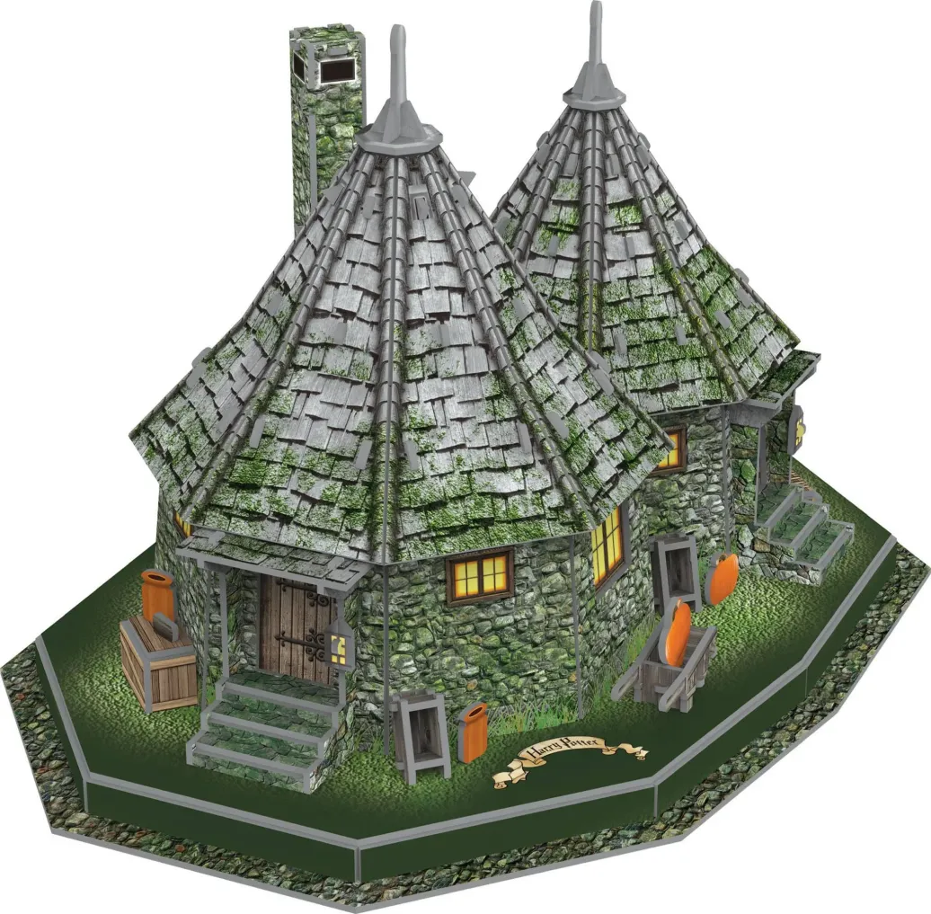 Harry Potter 3D Puzzle Hagrids Hütte