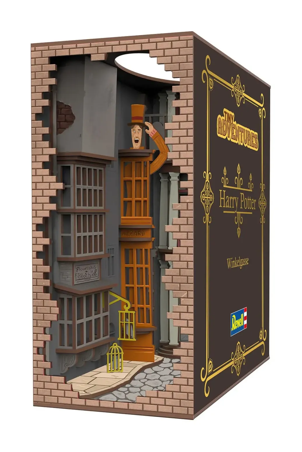 Harry Potter Tiny Adventures Book Nook Mini-Diorama Winkelgasse 23 cm