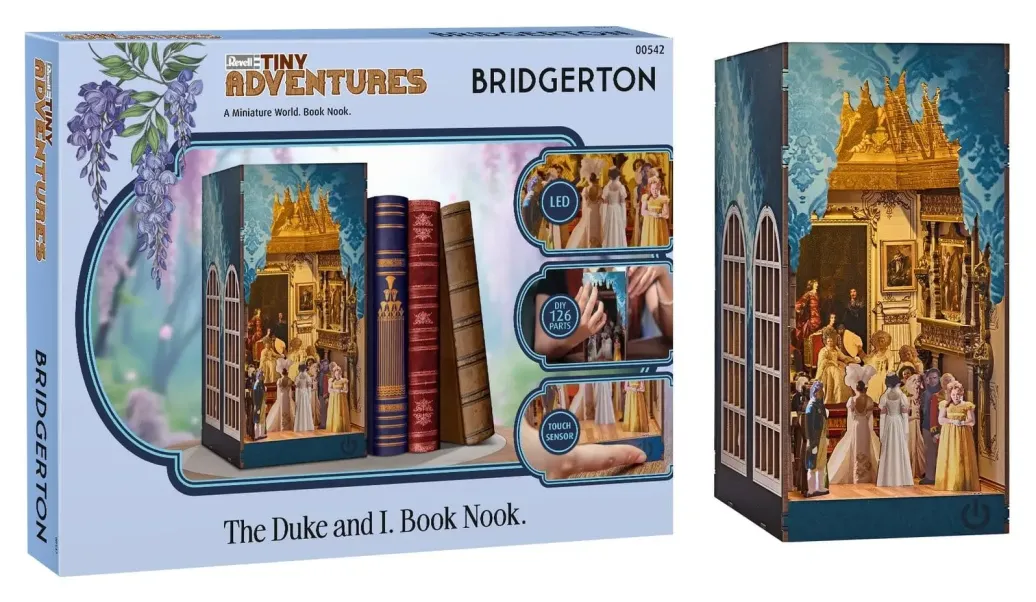 Bridgerton Tiny Adventures Book Nook Mini-Diorama The Duke and I 18 cm